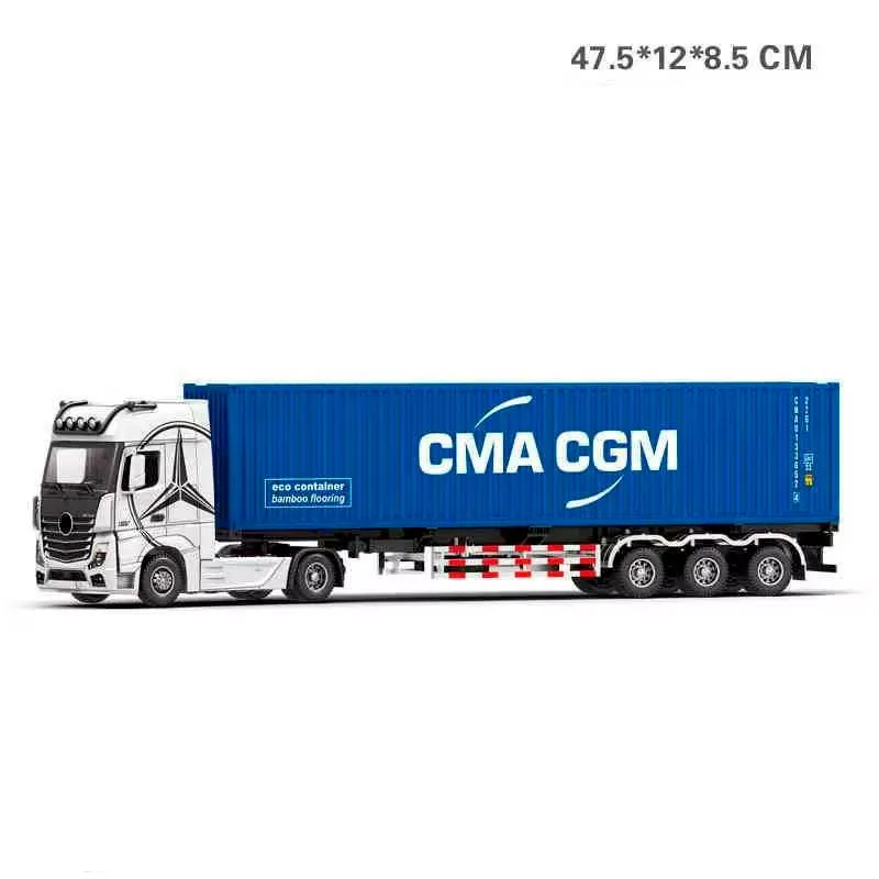 Camión Mercedes Benz Actros 1851 con Contenedor 40′ CMA CGM – HengTeng 1:24